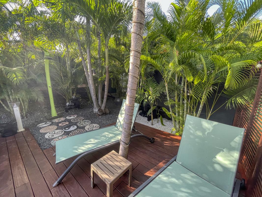 Location villa 4 personnes Saint François Guadeloupe-transats-3